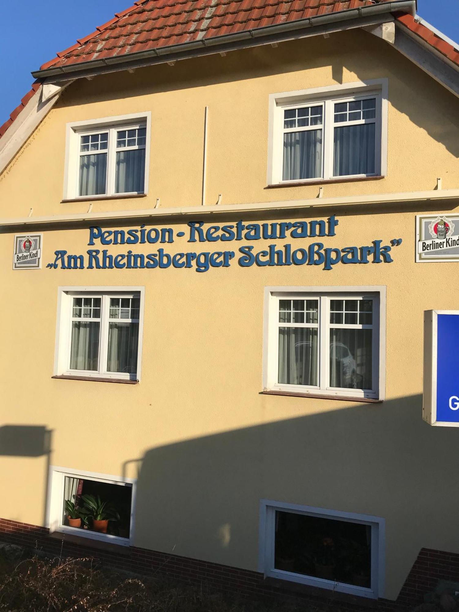 Pension Am Rheinsberger Schlosspark Esterno foto
